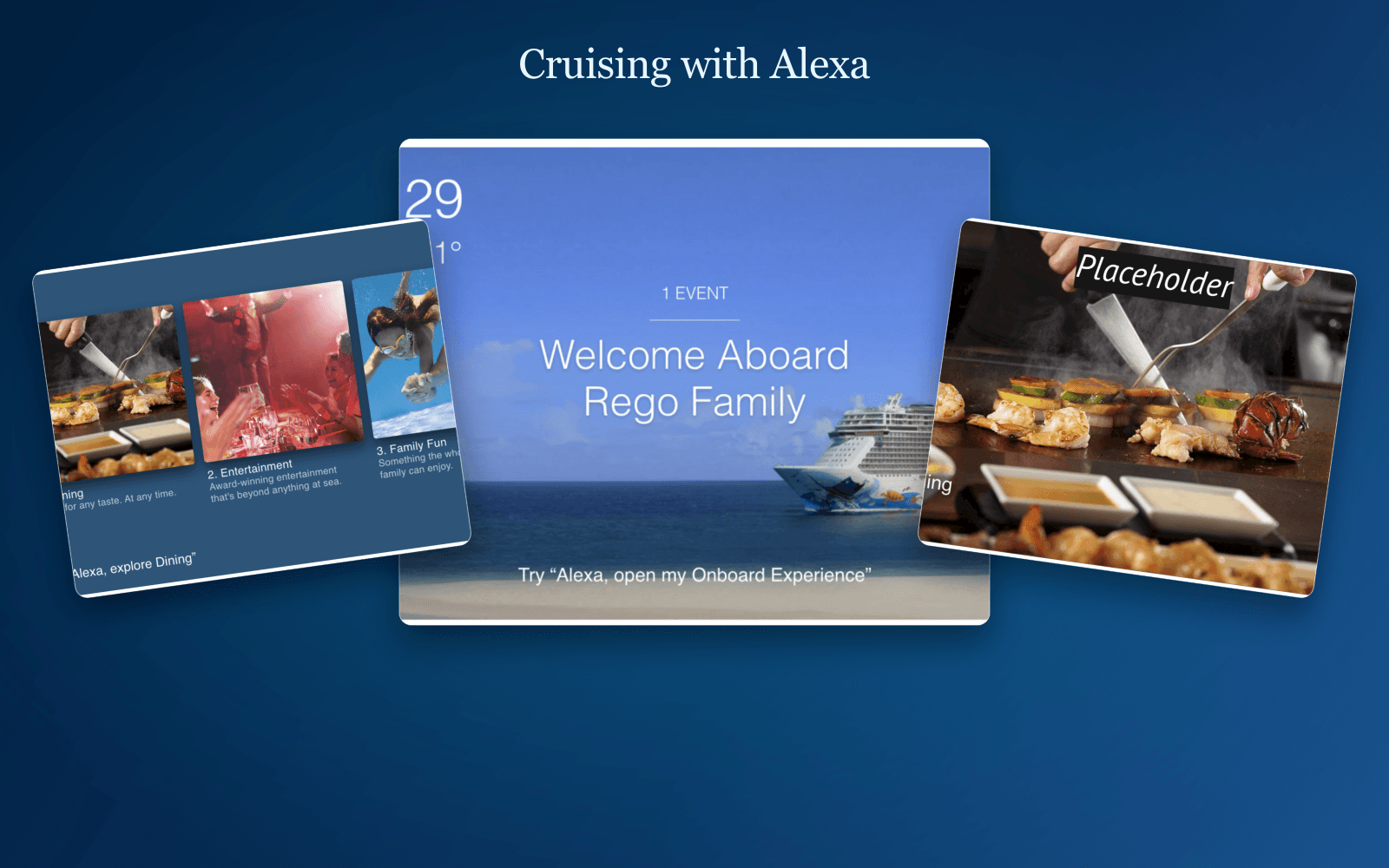 Cruising with Alexa